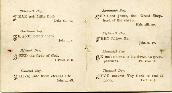 Bible Verse Book, Pages 5 and 6