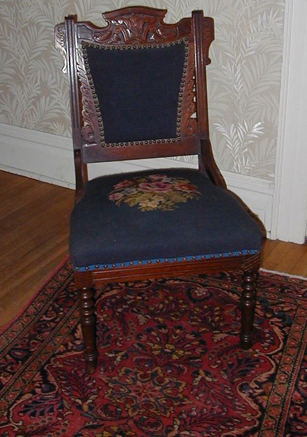 Elizabeth Jacob Abbott Needlepoint Chair