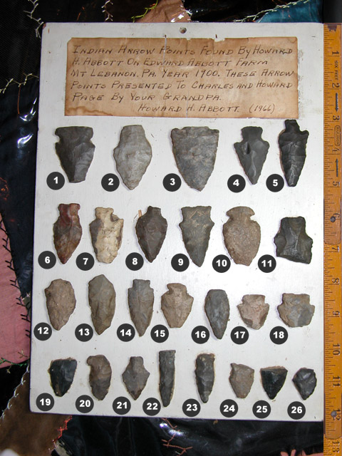 Indian Arrowheads