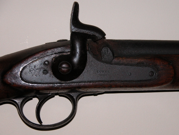 Detail of Civil War Musket